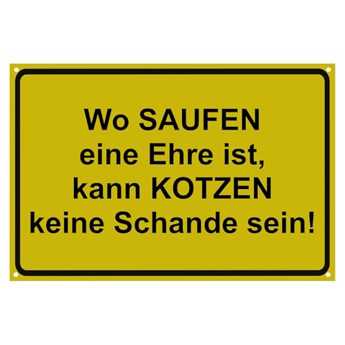 Lustige Fun Schilder