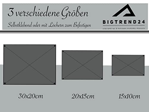 Warnschild Freilaufende Katze Figur